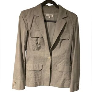 Sunny Choi Vintage Fine Grey Check Blazer *Mint Condition*